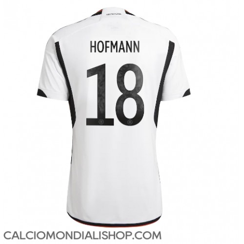 Maglie da calcio Germania Jonas Hofmann #18 Prima Maglia Mondiali 2022 Manica Corta